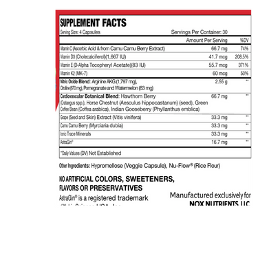 Ultimate Nitric Oxide Capsules